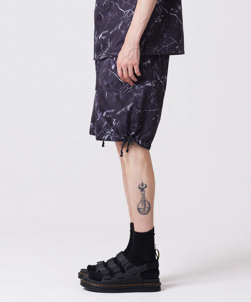 TAION / 【UNISEX】ノンダウン ミリタリー リバーシブル ショーツ