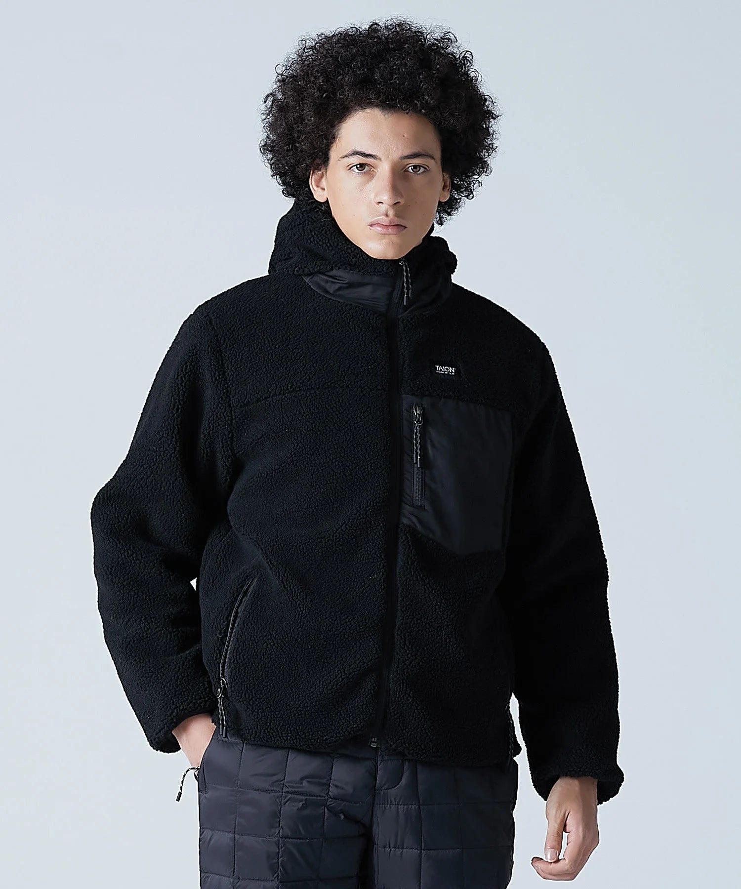 TAION / ”DOWN x BOA" REVERSIBLE HOODIE 【UNISEX】