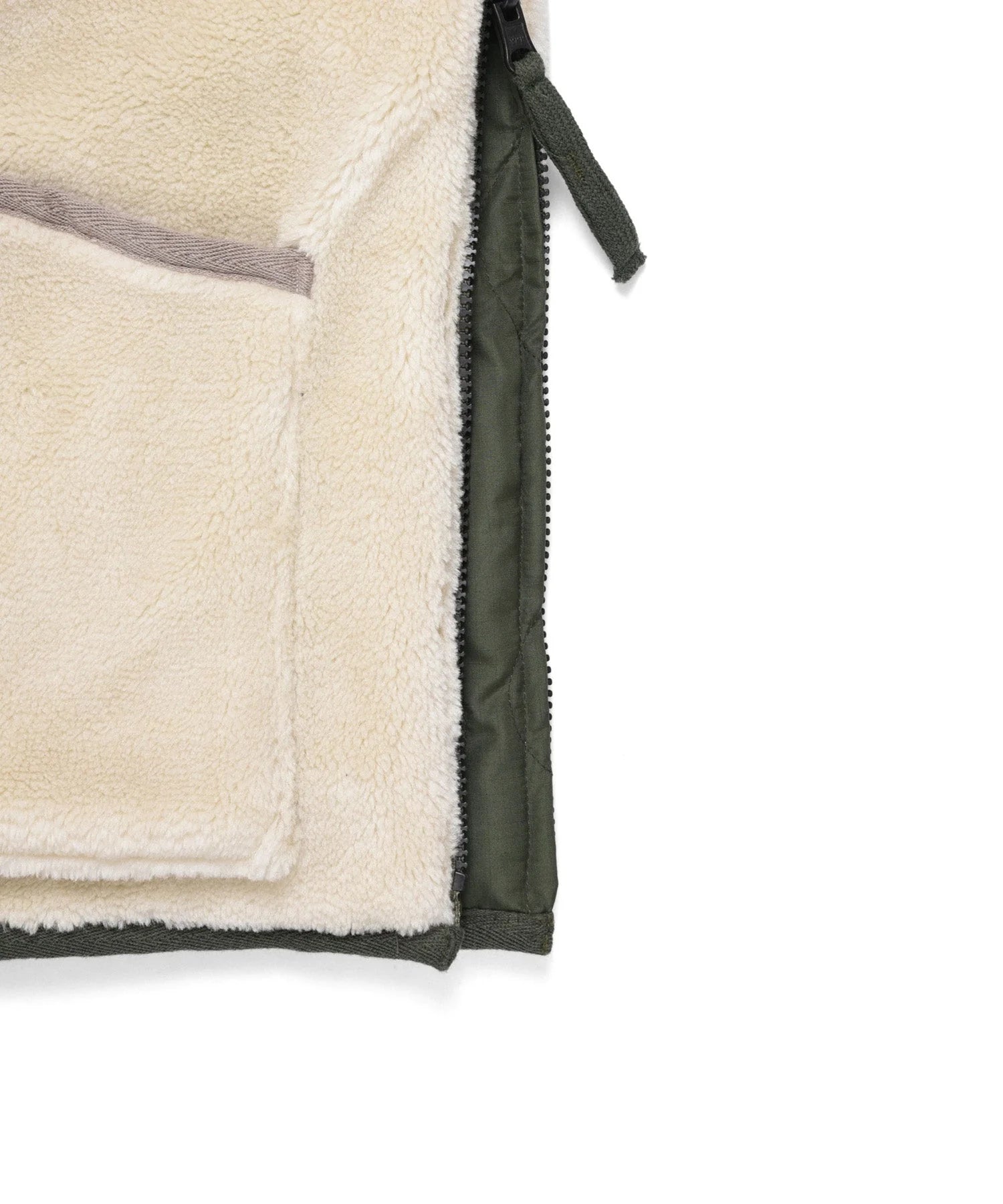 TAION / MILITARY REVERSIBLE "CREW NECK" DOWN JKT 【UNISEX】