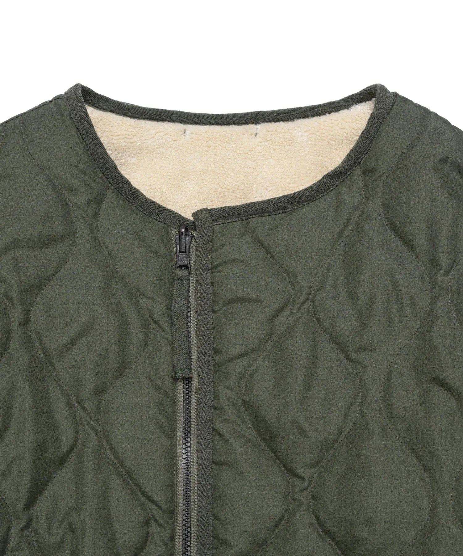TAION / MILITARY REVERSIBLE "CREW NECK" DOWN JKT 【UNISEX】
