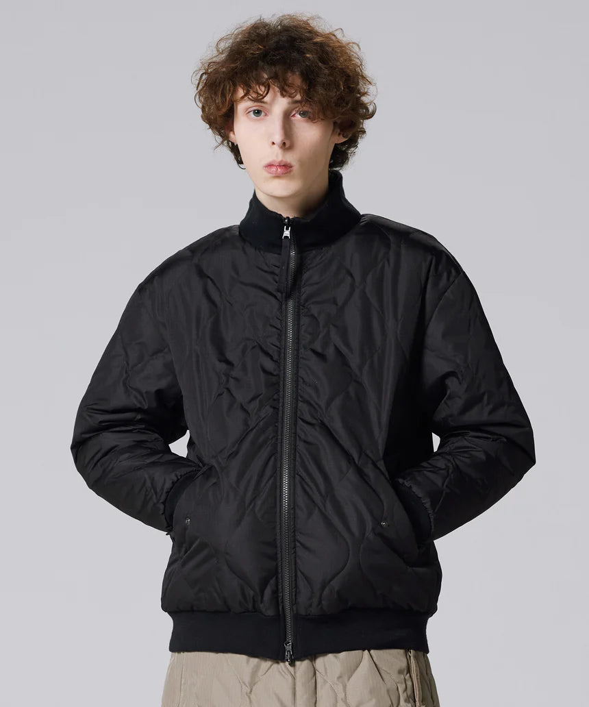 TAION / MILITARY REVERSIBLE "HI NECK" DOWN JKT 【UNISEX】