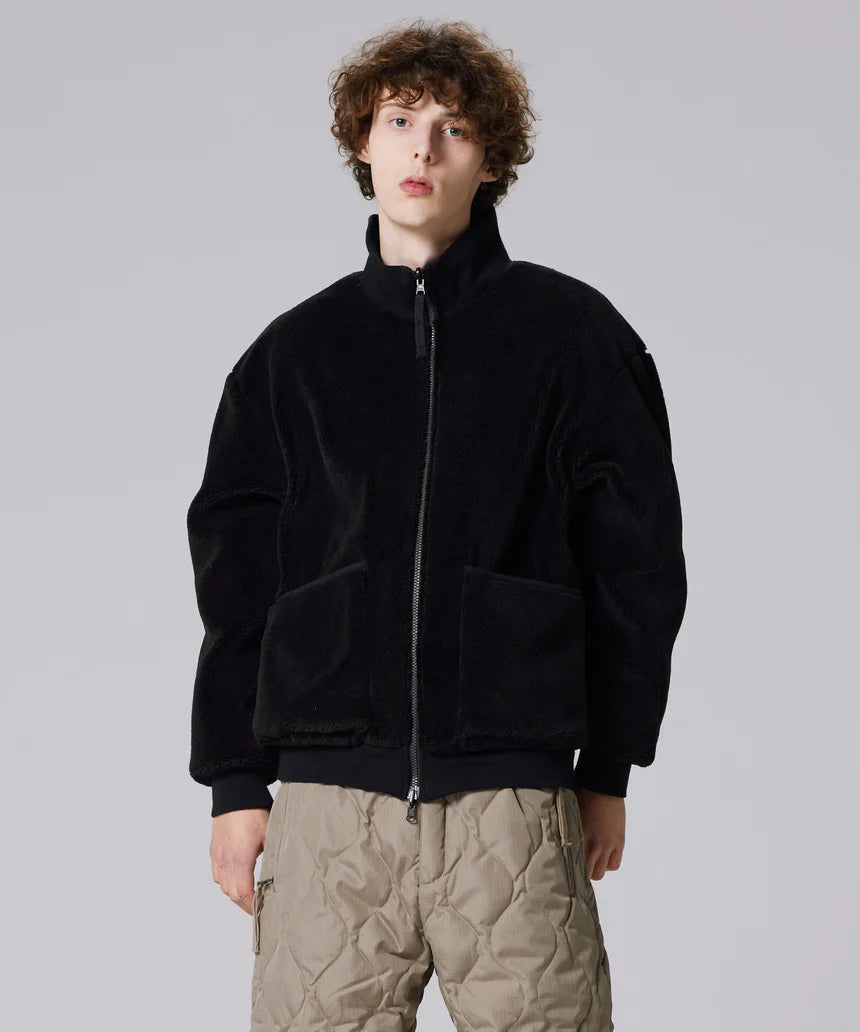 TAION / MILITARY REVERSIBLE "HI NECK" DOWN JKT 【UNISEX】