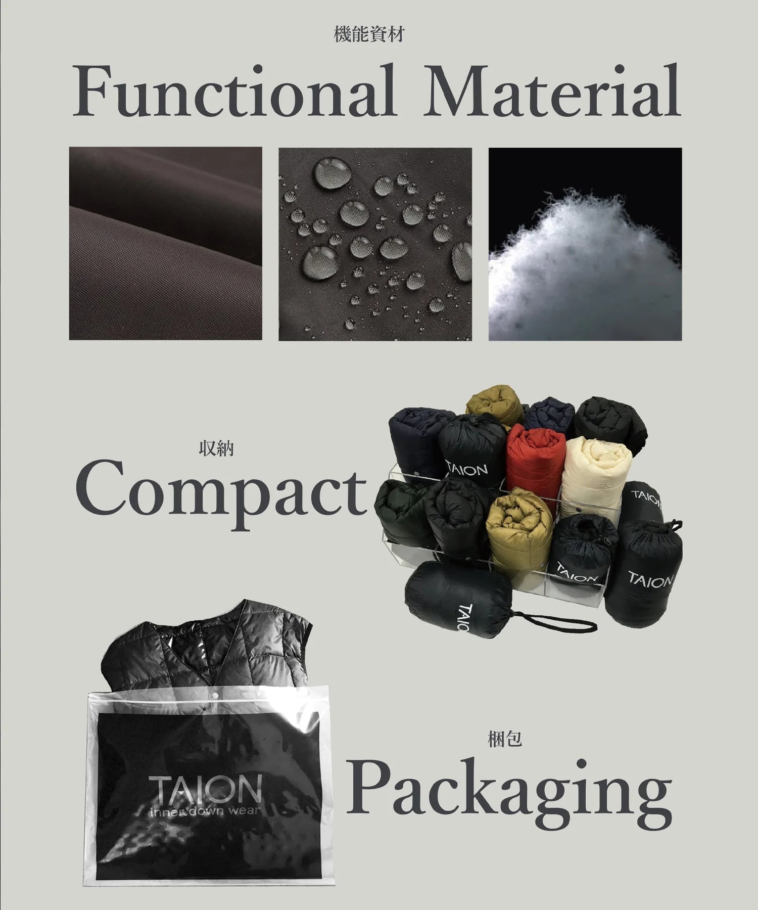 TAION / W-POCKET DOWN SHIRTS 【UNISEX】