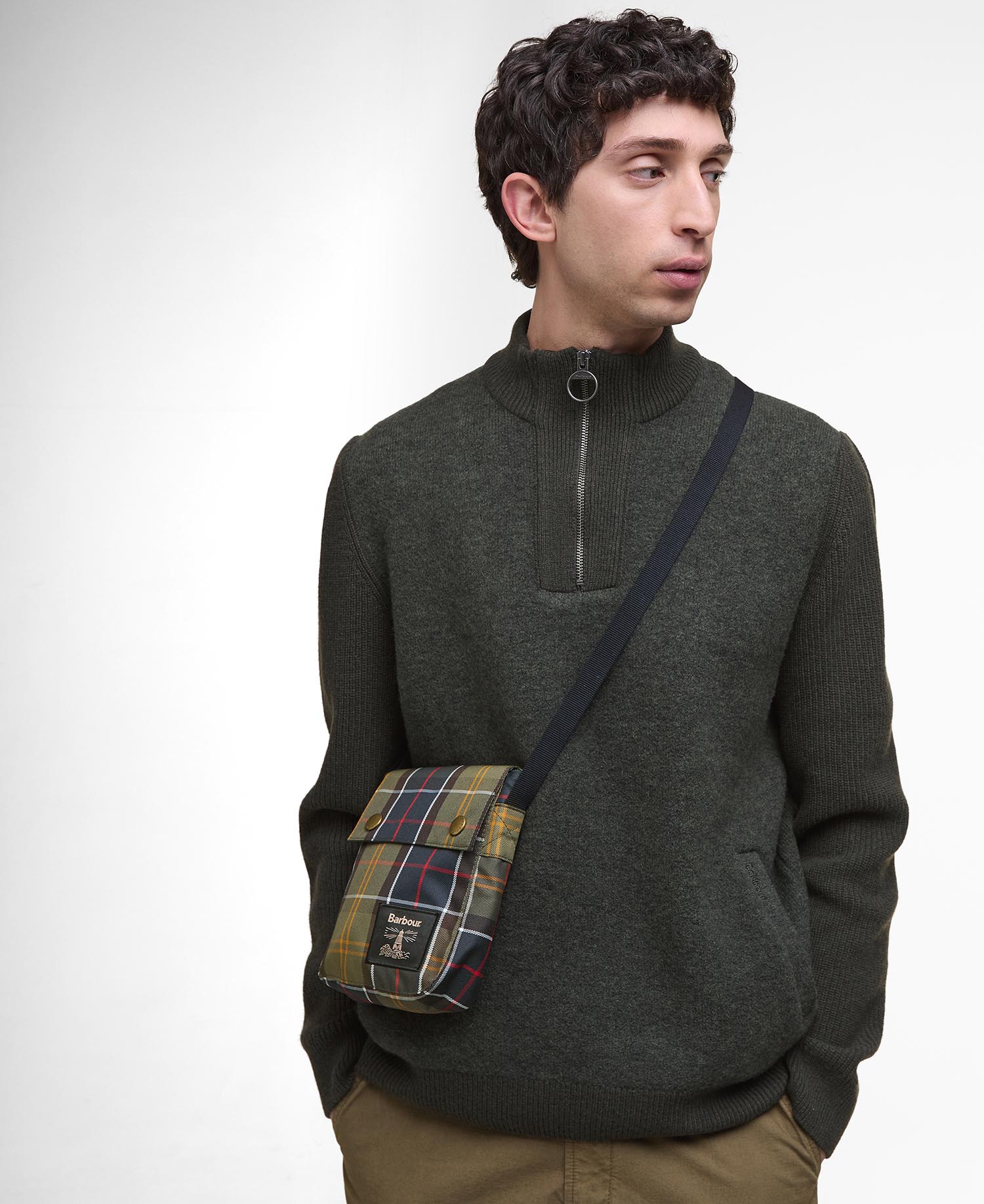 Barbour / torridon tartan flight bag