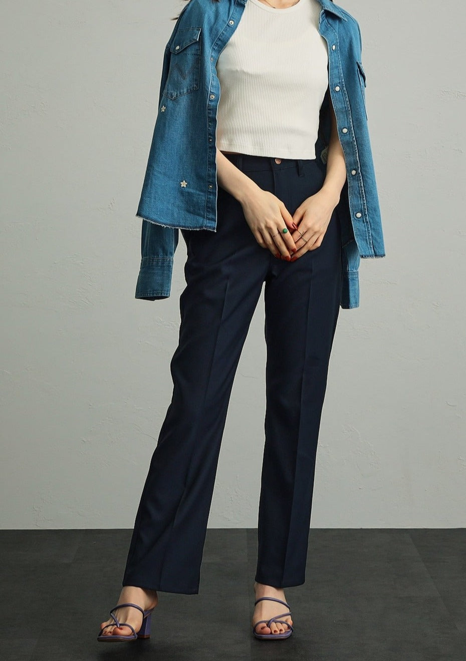 Wrangler / LADIES WRANCHER DRESS JEANS