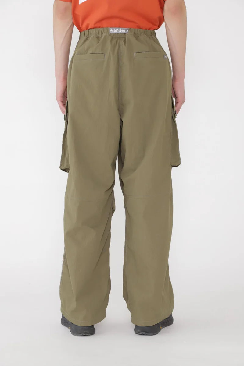 and wander / gramicci military wide pants