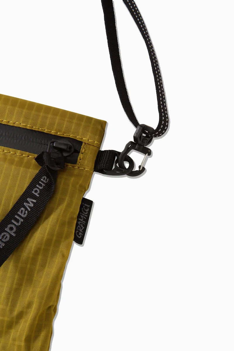 and wander / gramicci nylon sacoche