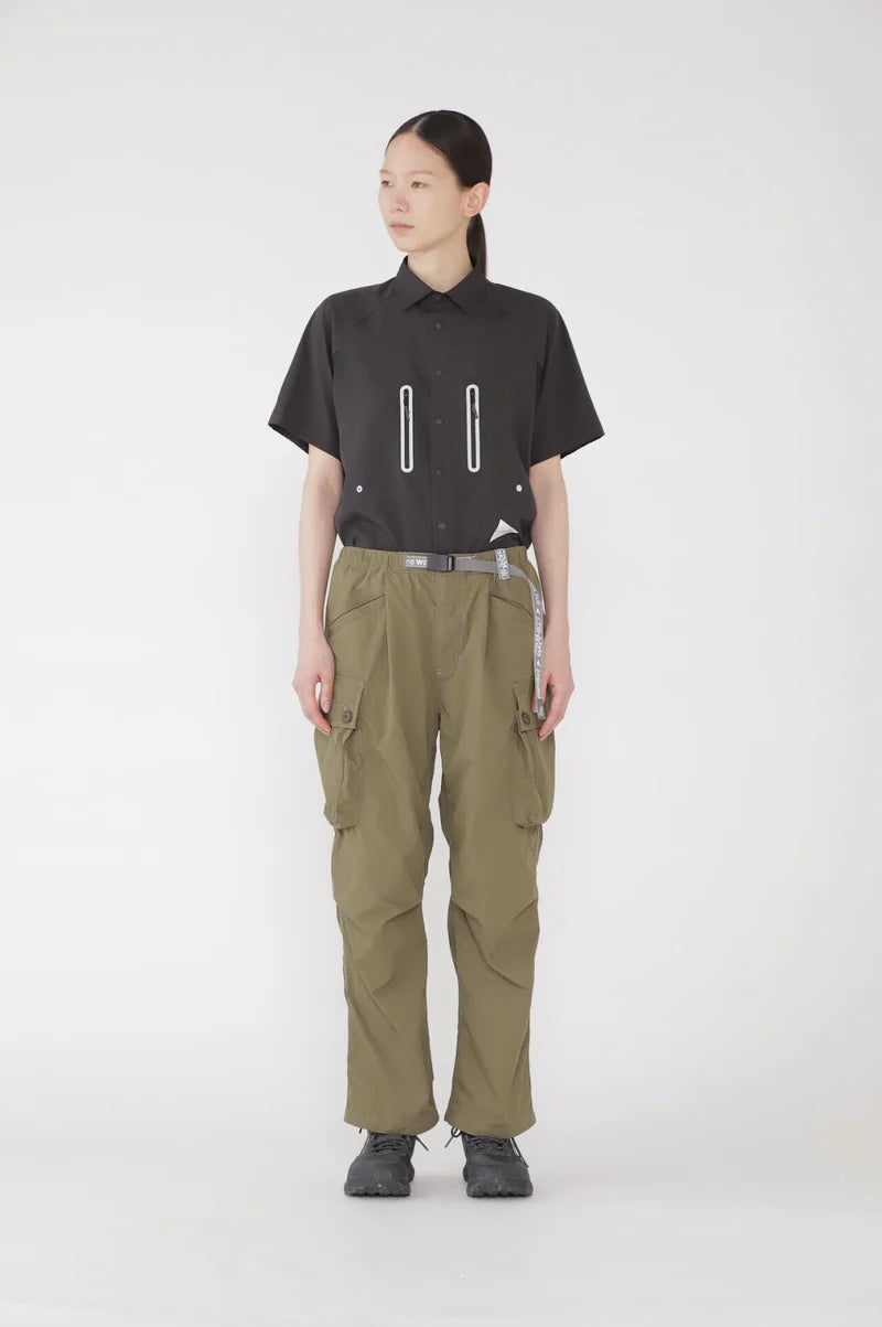 and wander / gramicci military wide pants