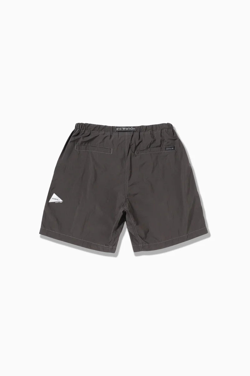 and wander / GRAMICCI × and wander brushed nylon short