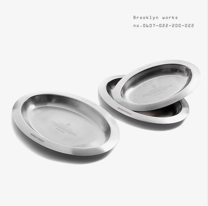 BROOKLYN WORKS / OVAL PLATE