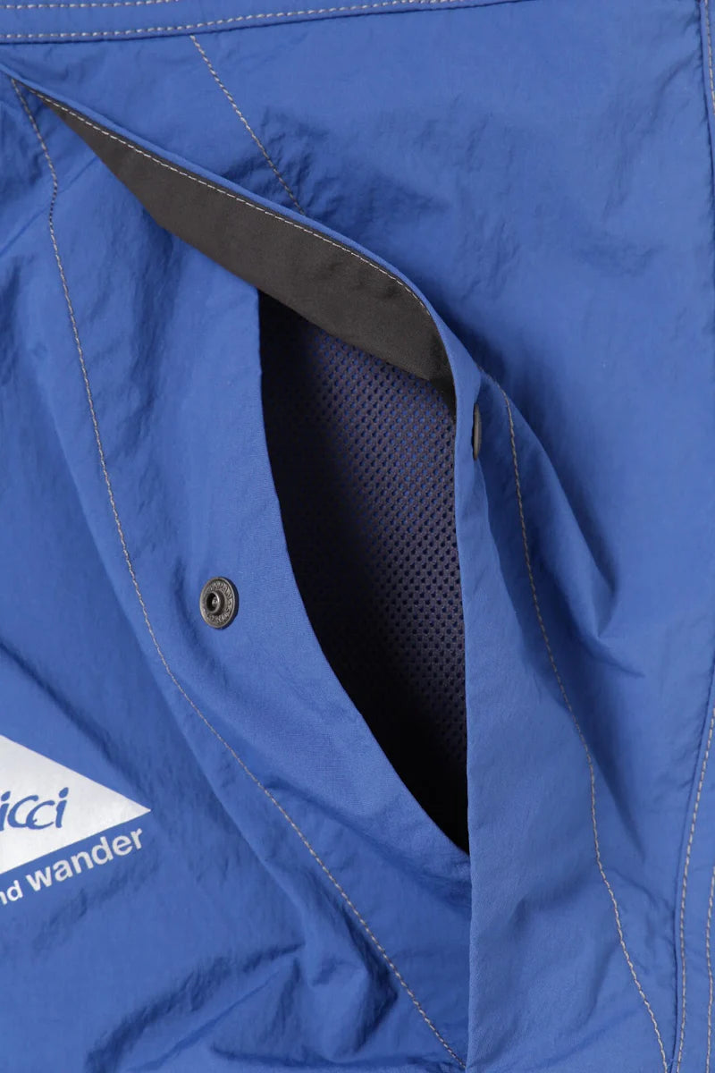 and wander / GRAMICCI × and wander brushed nylon vest