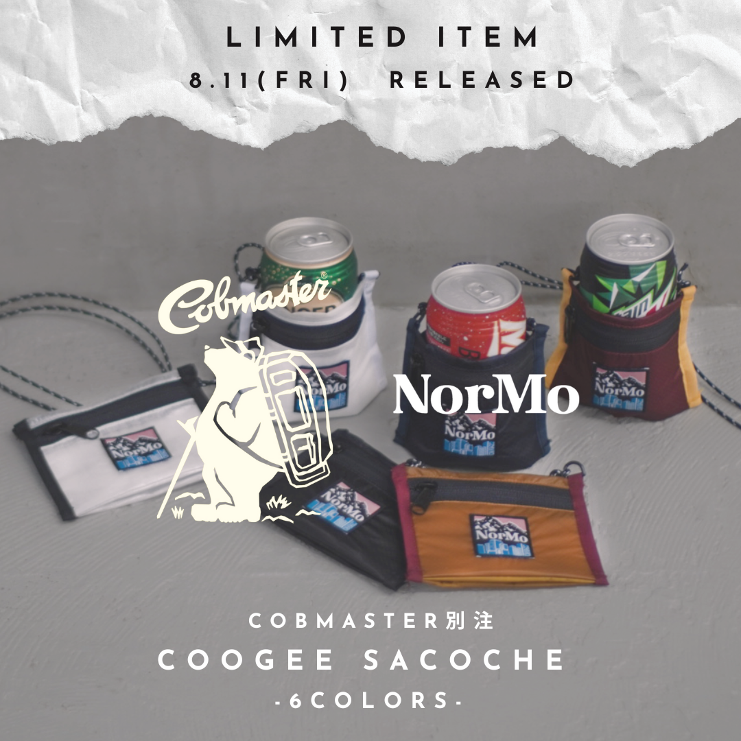 COBMASTER × NorMo/別注クージーサコッシュ