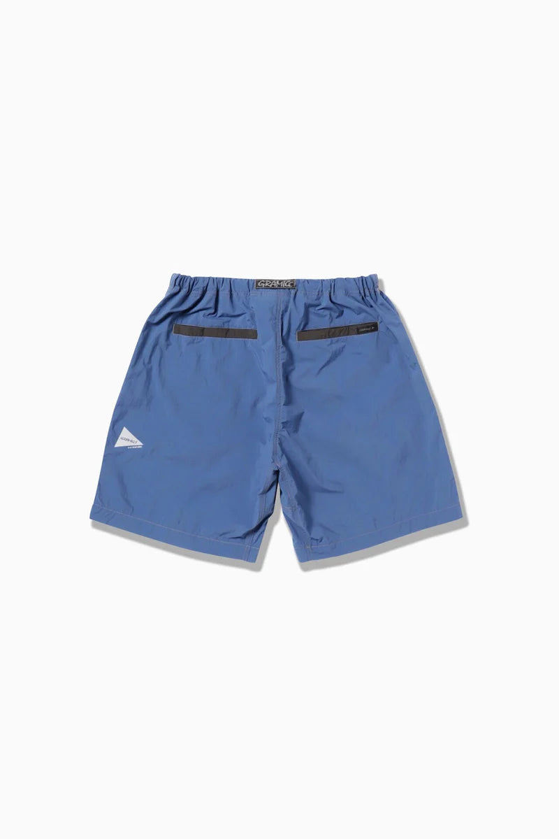 and wander / GRAMICCI × and wander brushed nylon short