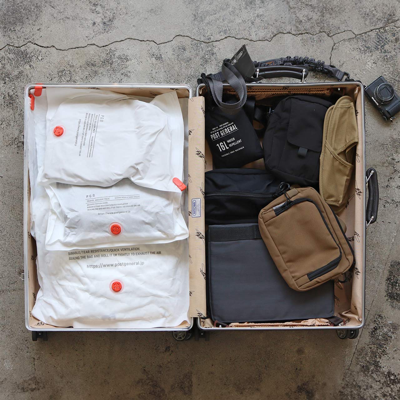 POST GENERAL / TRAVEL VACUUM PACK LL -PACK2-