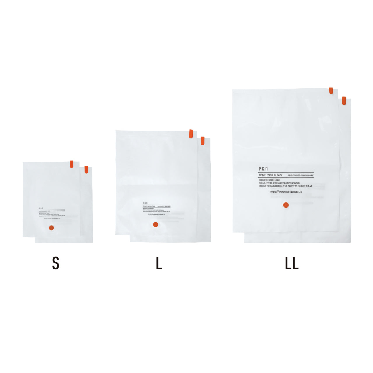 POST GENERAL / TRAVEL VACUUM PACK LL -PACK2-