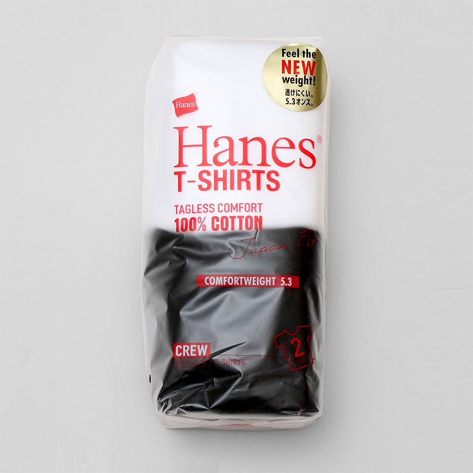 Hanes / Hanes/2P-クルーネックTシャツ