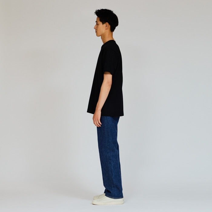 Hanes / Hanes/1P T-SHIETS KURO クルーネックTシャツ