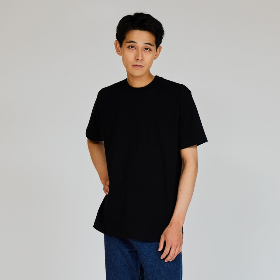 Hanes / Hanes/1P T-SHIETS KURO クルーネックTシャツ