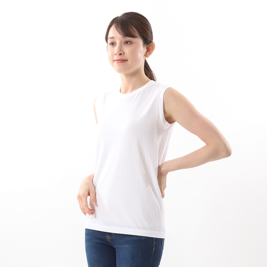 Hanes / 2P Hanes Japan Fit for HER スリーブレスTシャツ