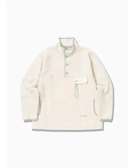 and wander / wool fleece pullover
