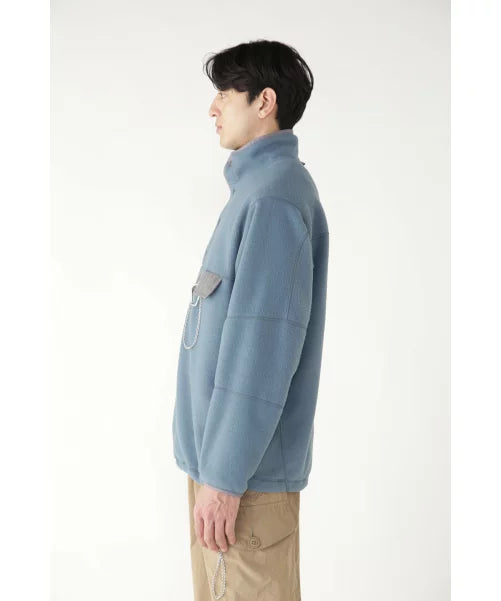 and wander / wool fleece pullover