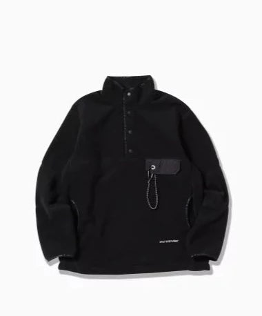 and wander / wool fleece pullover