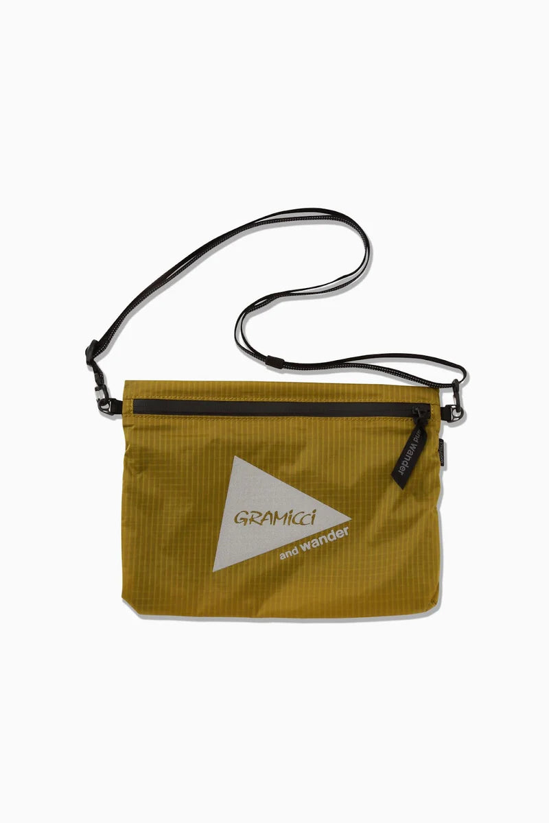 and wander / gramicci nylon sacoche