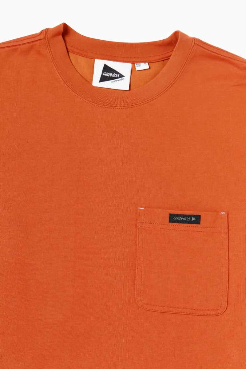 and wander / gramicci backprint tee