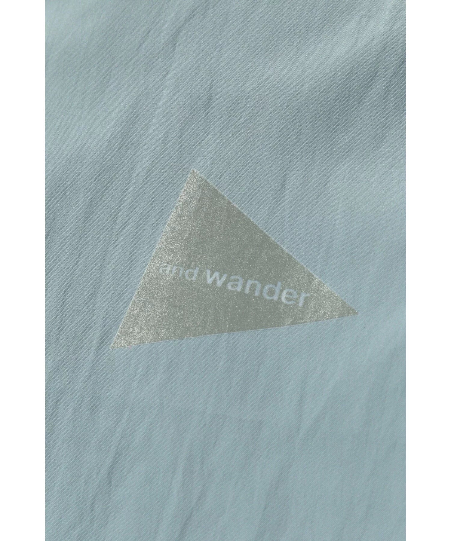 and wander / UV cut stretch SS shirt
