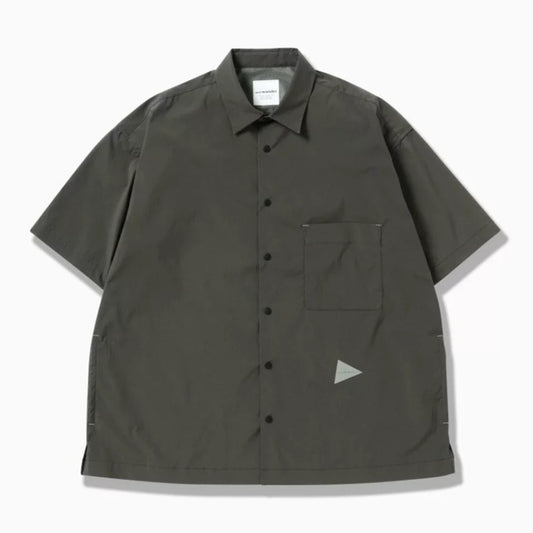 and wander / UV cut stretch SS shirt
