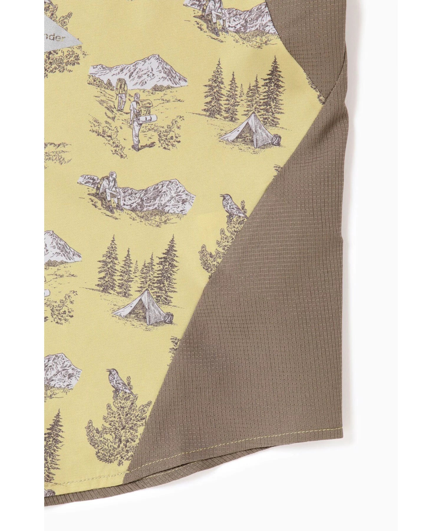 and wander / hiking club tech shirt