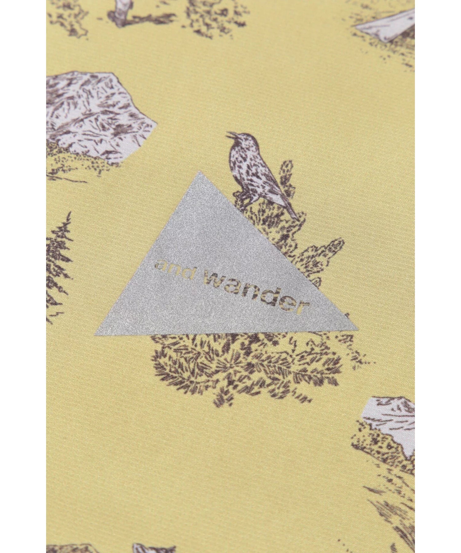 and wander / hiking club tech shirt