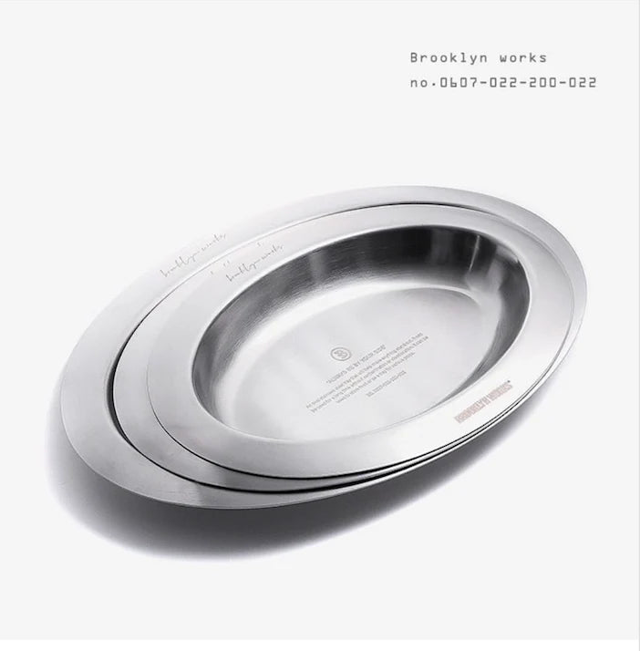 BROOKLYN WORKS / OVAL PLATE