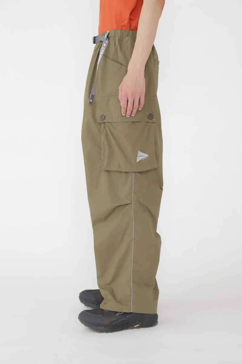 and wander / gramicci military wide pants