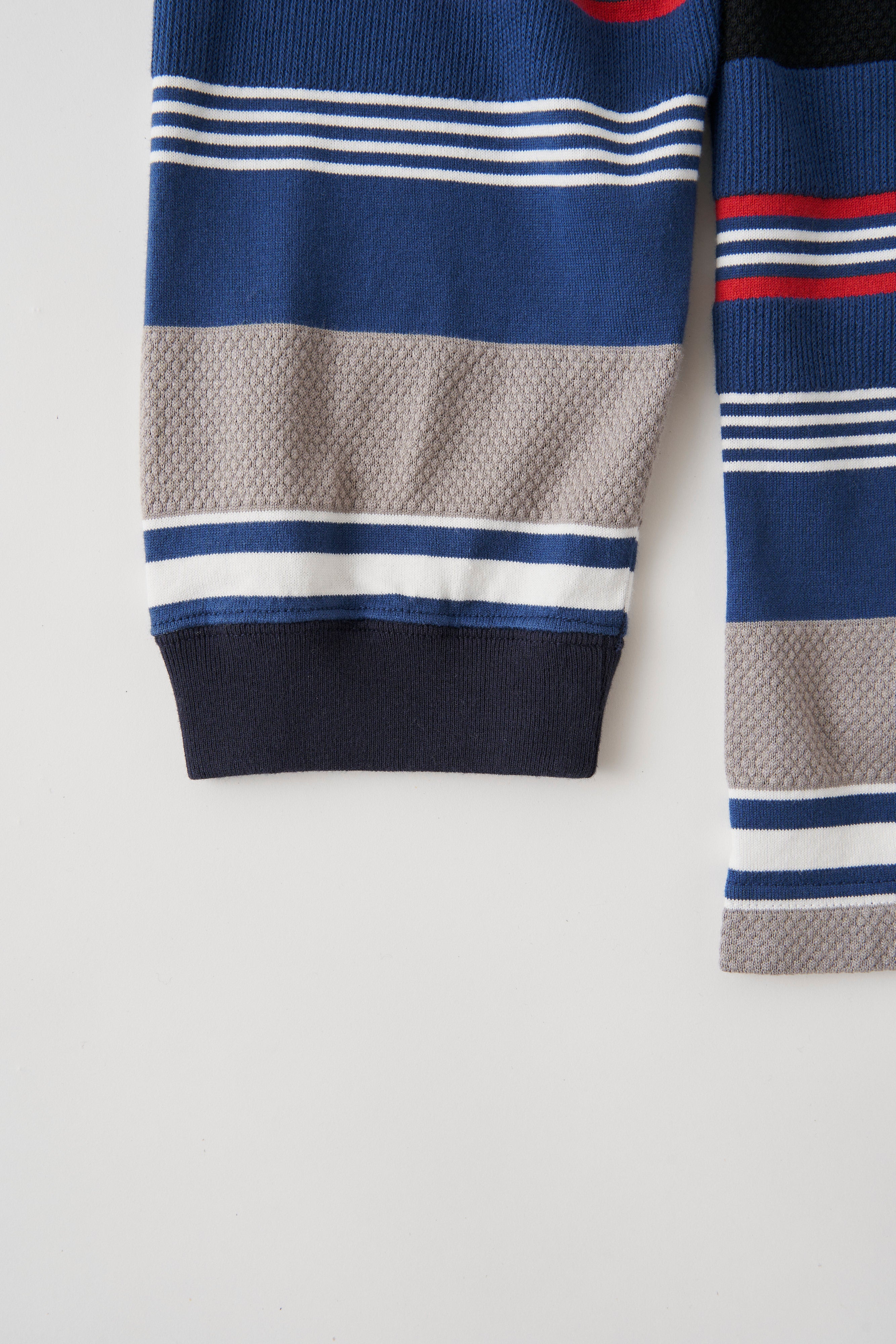 White Mountaineering / RANDOM STRIPED L/S T-SHIRT