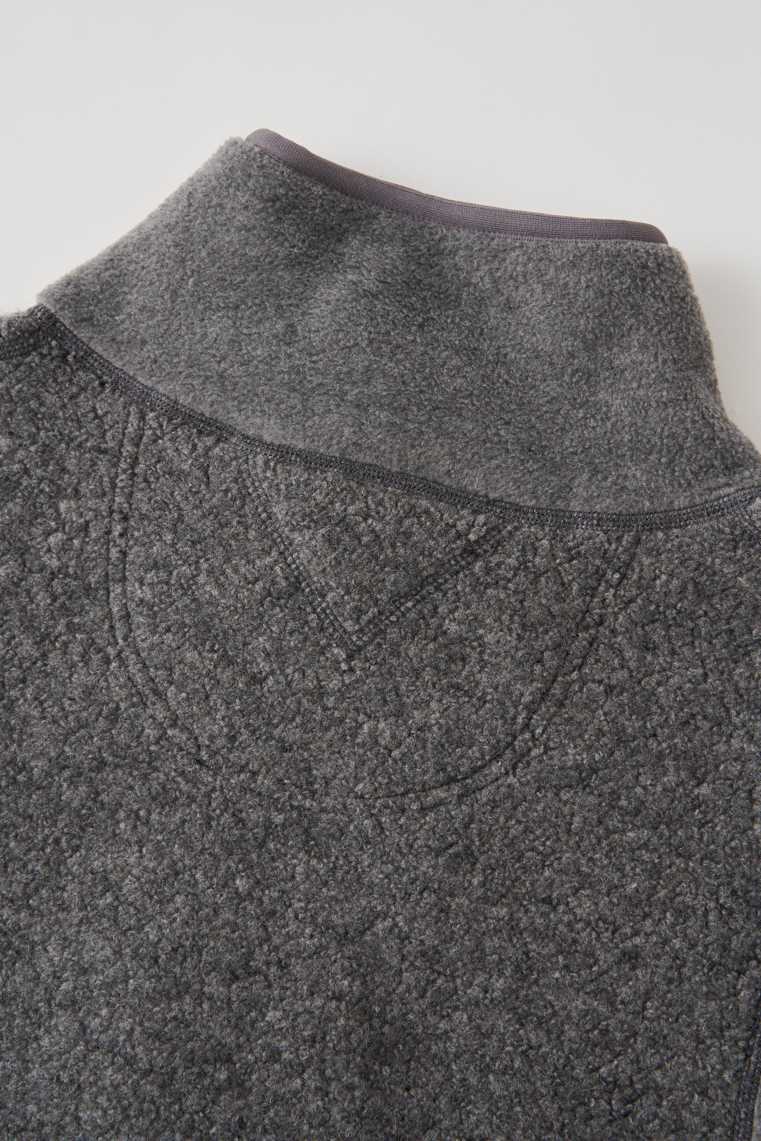 White Mountaineering / PATCHWORK ZIP PULLOVER