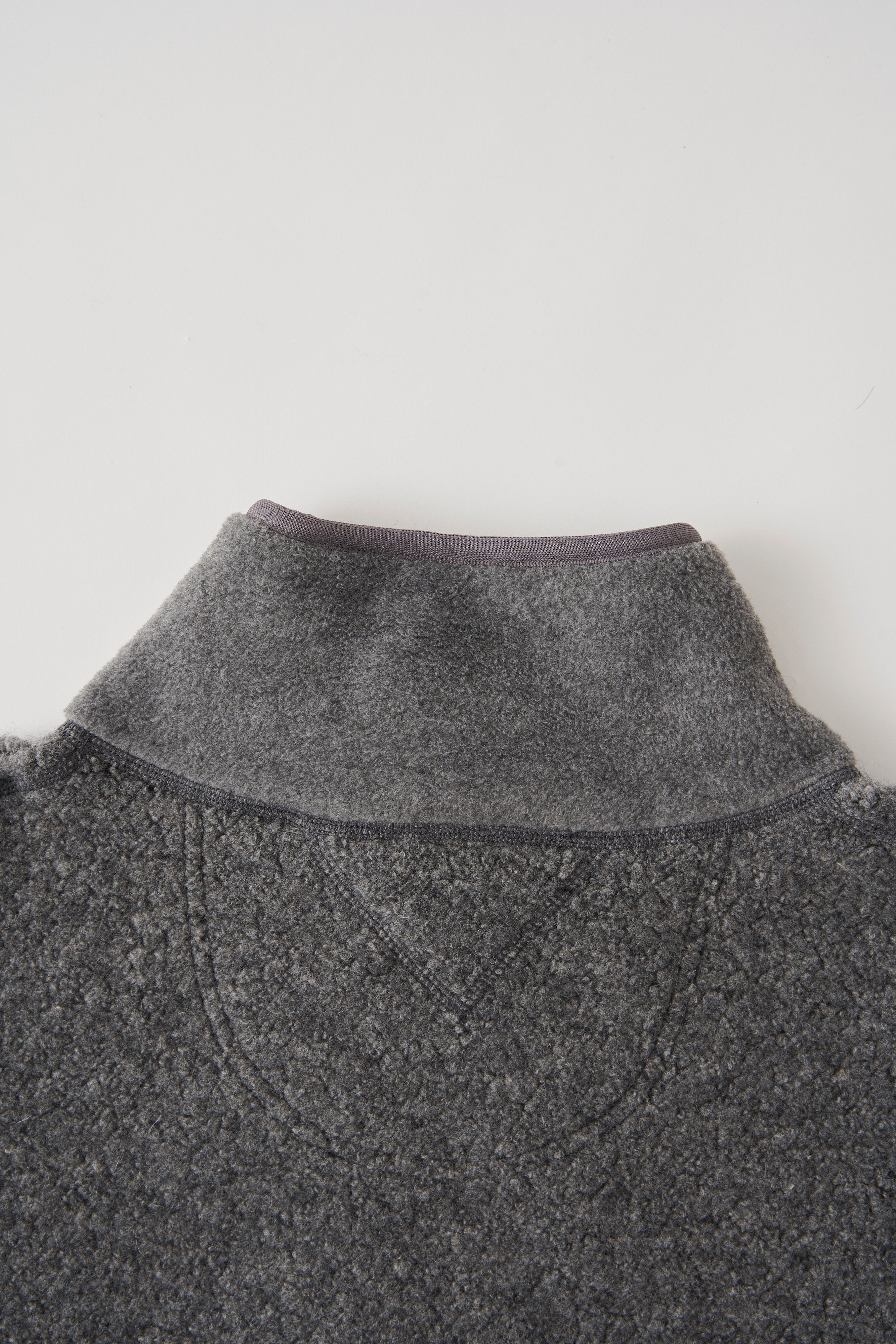 White Mountaineering / PATCHWORK ZIP PULLOVER