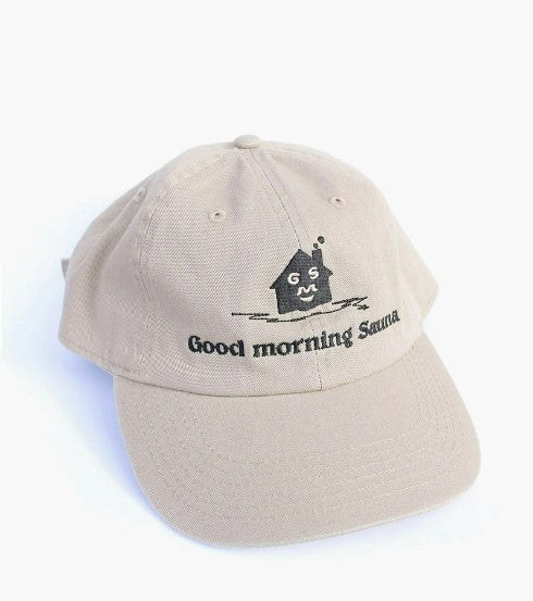 GOOD MORNING SAUNA / GMS Washed Base Ball Cap