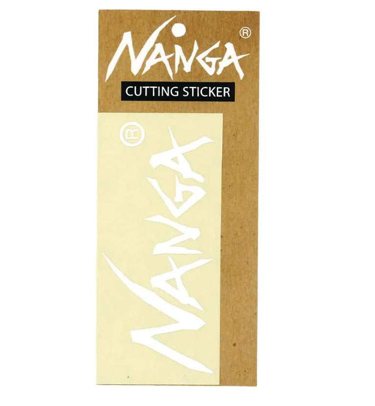NANGA / LOGO CUTTING STICKER L