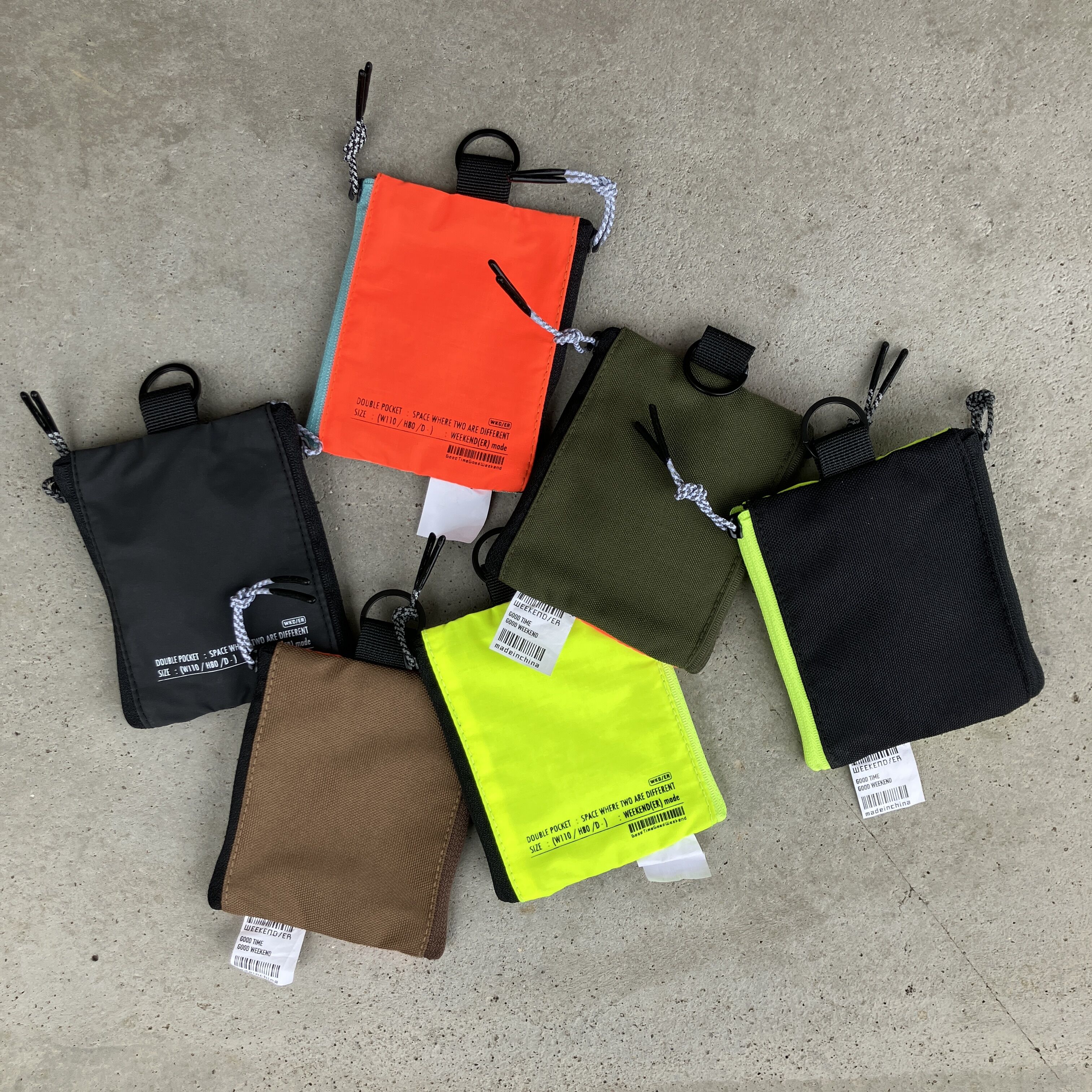 78501/TWO POCKET POUCH