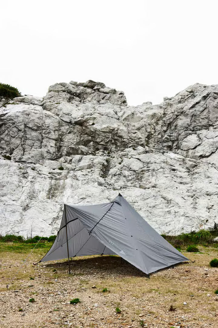 and wander / muraco × and wander HERON 1POLE TENT SHELTER SET