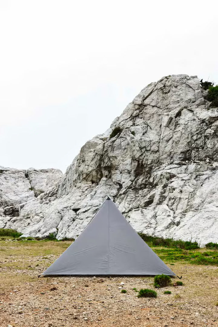 and wander / muraco × and wander HERON 1POLE TENT SHELTER SET