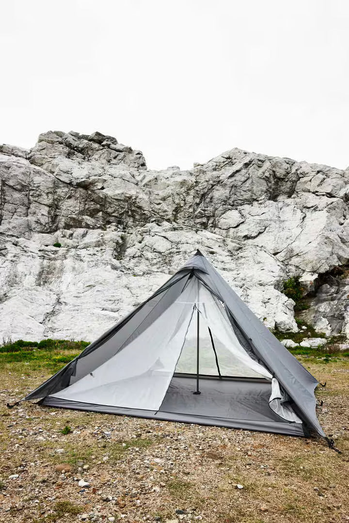 and wander / muraco × and wander HERON 1POLE TENT SHELTER SET