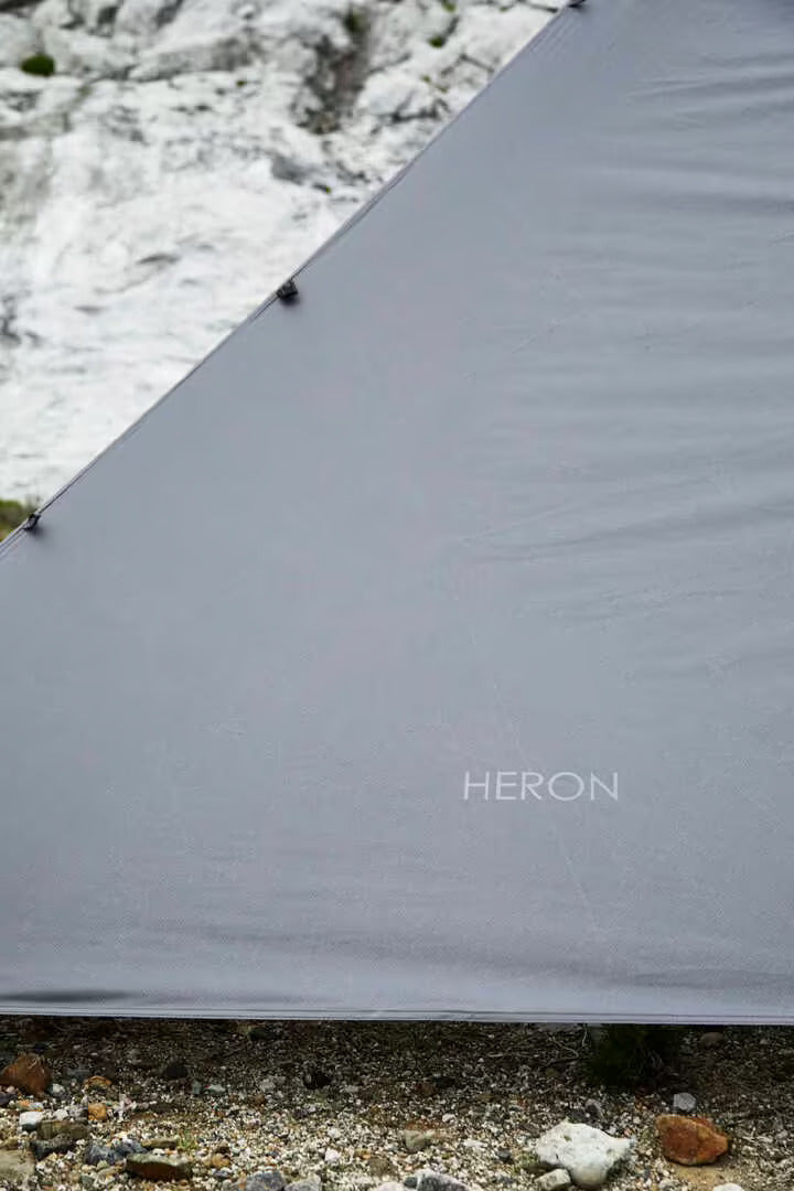 and wander / muraco × and wander HERON 1POLE TENT SHELTER SET