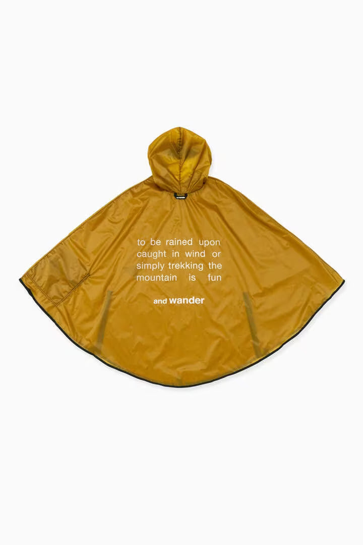 andwander / sil poncho