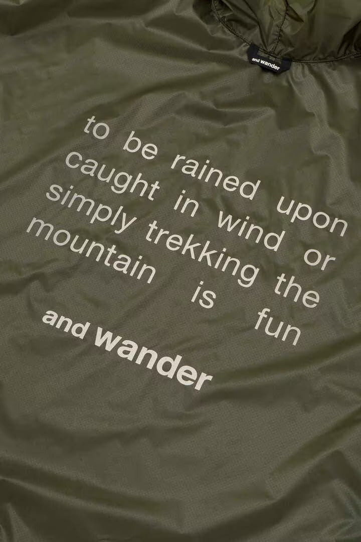 andwander / sil poncho