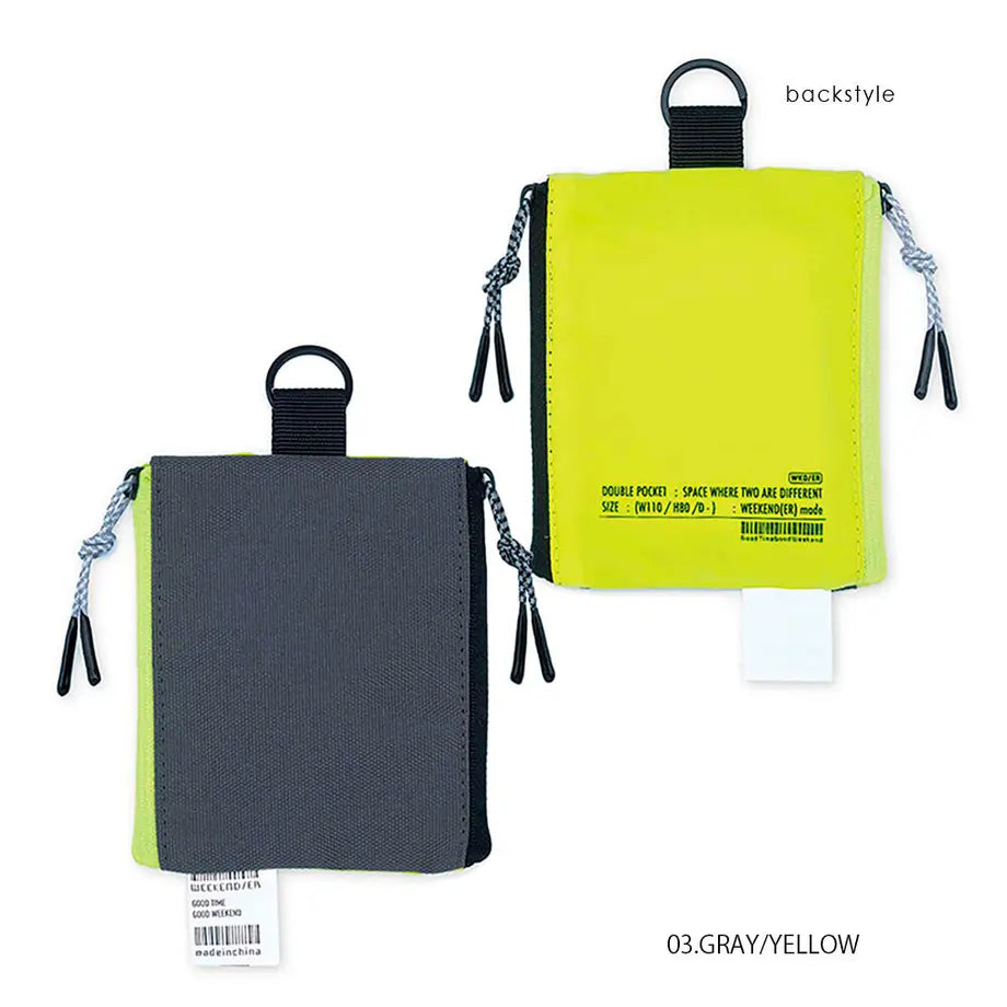 78501/TWO POCKET POUCH