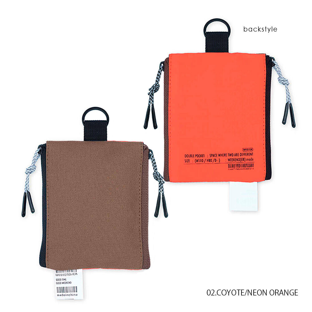 78501/TWO POCKET POUCH