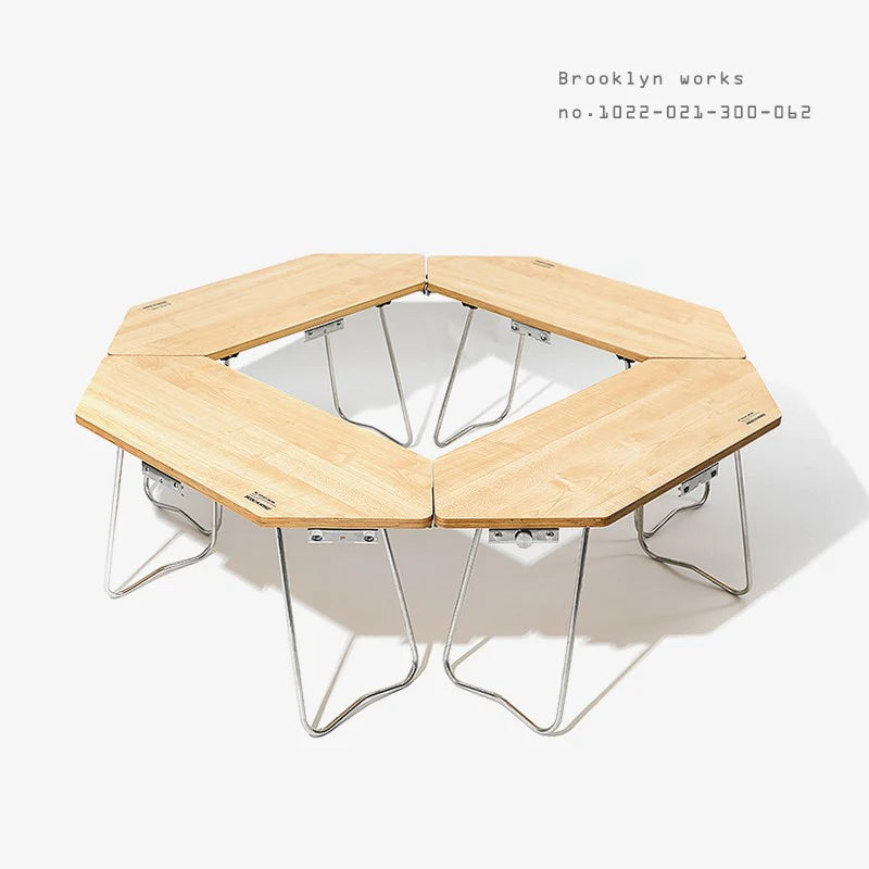 BROOKLYN WORKS / WOOD MIX TABLE