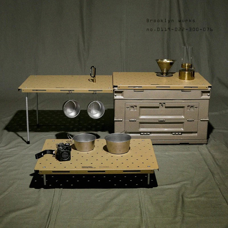 BROOKLYN WORKS / METAL PLATE LEG(2本)SHORT